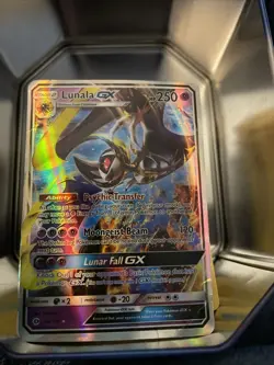 Pokemon Cards: Sun and Moon Rare Holo: Lunala GX 66/149 - Image 1