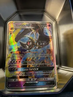 Pokemon Cards: Sun and Moon Rare Holo: Lunala GX 66/149 - Image 3