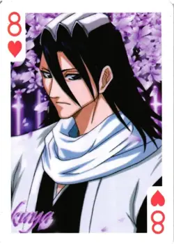 Byakuya Kuchiki BLEACH Playing Card Goddess Story Anime Collectible Card - Image 1