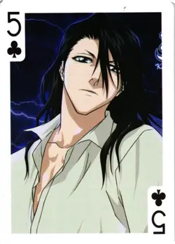 Byakuya Kuchiki BLEACH Playing Card Goddess Story Anime Collectible Card - Image 1