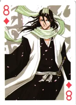 Byakuya Kuchiki BLEACH Playing Card Goddess Story Anime Collectible Card - Image 1