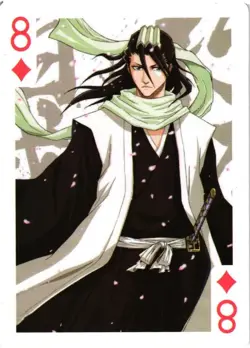 Byakuya Kuchiki BLEACH Playing Card Goddess Story Anime Collectible Card - Image 3