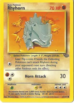 Pokemon Jungle Set Cards In Good Condition (Unrated) GREAT price! - Image 19
