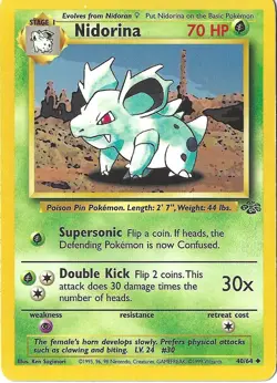 Pokemon Jungle Set Cards In Good Condition (Unrated) GREAT price! - Image 26