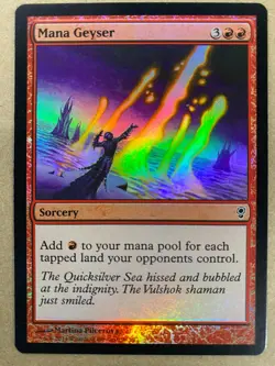 MTG 1x FOIL Mana Geyser #147 Conspiracy Pauper Magic the Gathering Card x1 NM - Image 2