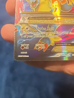 Pokemon TCG M Manectric EX 024a/119 Alternate Art Holo Card - Image 3