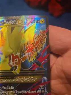 Pokemon TCG M Manectric EX 024a/119 Alternate Art Holo Card - Image 5