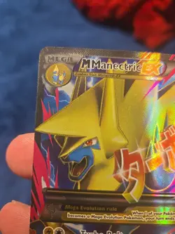 Pokemon TCG M Manectric EX 024a/119 Alternate Art Holo Card - Image 6