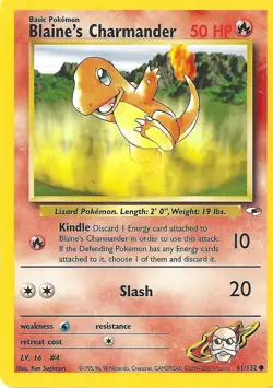 RARE Pokemon Card Gym Hero's Mons AND Trainer Cards in EXCELLENT condition! - Image 10