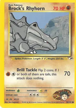 RARE Pokemon Card Gym Hero's Mons AND Trainer Cards in EXCELLENT condition! - Image 16