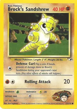 RARE Pokemon Card Gym Hero's Mons AND Trainer Cards in EXCELLENT condition! - Image 17