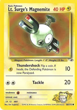 RARE Pokemon Card Gym Hero's Mons AND Trainer Cards in EXCELLENT condition! - Image 22