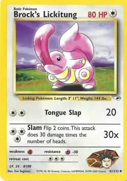 RARE Pokemon Card Gym Hero's Mons AND Trainer Cards in EXCELLENT condition! - Image 4