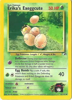 RARE Pokemon Card Gym Hero's Mons AND Trainer Cards in EXCELLENT condition! - Image 5