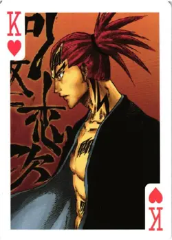 Renji Abarai BLEACH Playing Card Goddess Story Anime Collectible Card - Image 3