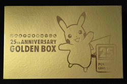 Pokemon 25th Anniversary Golden Box- Playmat/Deckbox/Sleeves - NO CARDS - Image 8