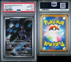 Mewtwo PSA 10 Pokémon 151 183/165 Japanese Pokémon Card Gem Mint - Image 3