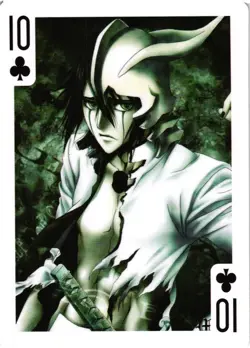 Ulquiorra Cifer BLEACH Playing Card Goddess Story Anime Collectible Card - Image 3