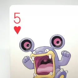 Loudred 5 Heart Pokemon Sapphire Playing Cards BACK Kyogre 2003 Nintendo JAPAN - Image 14