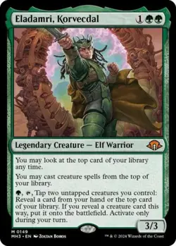 Eladamri, Korvecdal - Light Play MTG Modern Horizons 3 - Image 2