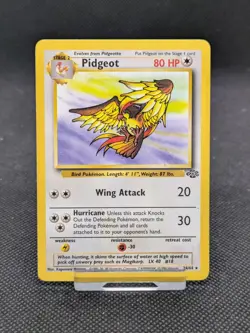 Pidgeot 24/64 Non Holo Jungle Set Rare Pokemon Card WOTC LP-NM - Image 1