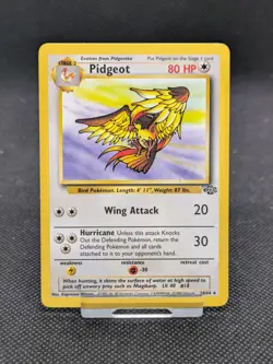 Pidgeot 24/64 Non Holo Jungle Set Rare Pokemon Card WOTC LP-NM - Image 3