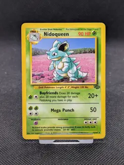 Nidoqueen 23/64 Non Holo Jungle Set Rare Pokemon Card WOTC LP-NM - Image 4