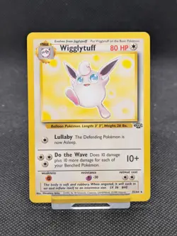 Wigglytuff 32/64 Non Holo Jungle Set Rare Pokemon Card WOTC LP-NM - Image 3