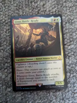Magic The Gathering Eivor, Battle-Ready Foil Card M Mythic 0274 Assassin's Creed - Image 1