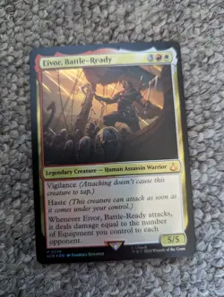 Magic The Gathering Eivor, Battle-Ready Foil Card M Mythic 0274 Assassin's Creed - Image 3