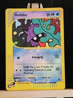 Shellder  129/165 Reverse Holo Expedition Base Set Pokemon Card - Image 12