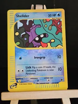 Shellder  129/165 Reverse Holo Expedition Base Set Pokemon Card - Image 15