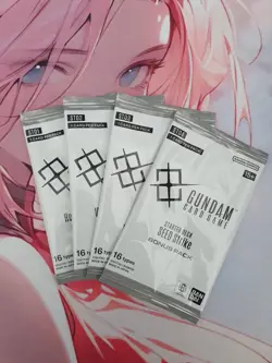 Bandai 2025 GUNDAM CARD GAME TCG Bonus Packs ST01 ST02 ST03 ST04 NEW and SEALED - Image 1