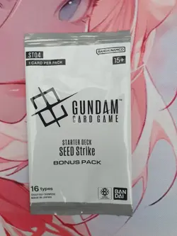 Bandai 2025 GUNDAM CARD GAME TCG Bonus Packs ST01 ST02 ST03 ST04 NEW and SEALED - Image 5