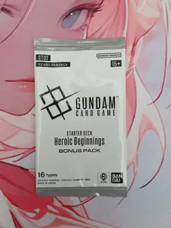 Bandai 2025 GUNDAM CARD GAME TCG Bonus Packs ST01 ST02 ST03 ST04 NEW and SEALED - Image 7