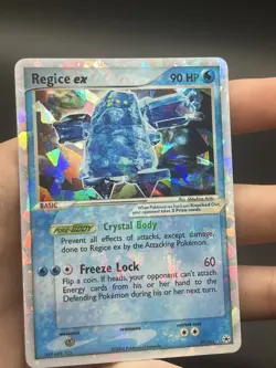 Regice EX 97/101 Holo Card Hidden Legends Series, Excellent Condition - Image 3