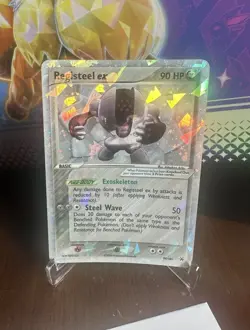 Registeel EX Hidden Legends 99/101 EX Pokemon Card  2004 Cracked Ice - Image 4
