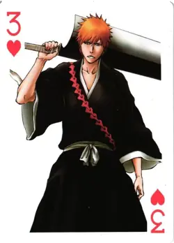 Kurosaki Ichigo BLEACH Playing Card Goddess Story Anime Collectible Card - Image 3