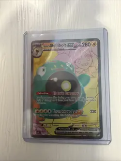 Pokémon TCG Journey Together Iono's Bellibolt EX Full Art Card 172/159 - Image 3