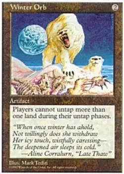 Winter Orb - Fifth Edition #408 MTG Magic The Gathering - Image 2