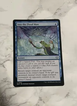 Magic the Gathering Into the Flood Maw Bloomburrow Card #52 Regular NM Condition - Image 1