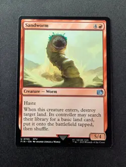 SANDWORM #155 MTG Final Fantasy - Image 1