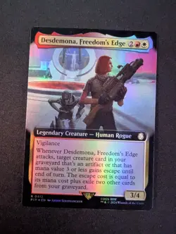 DESDEMONA, FREEDOM'S EDGE FOIL #412 MTG Fallout Collectors - Image 1