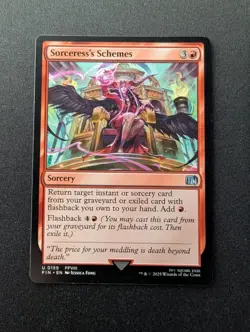 SORCERESS'S SCHEMES #159 MTG Final Fantasy - Image 1