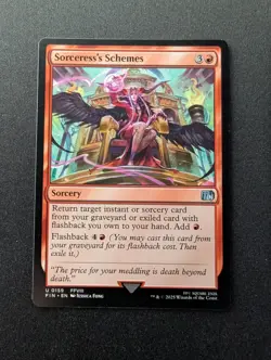 SORCERESS'S SCHEMES #159 MTG Final Fantasy - Image 3