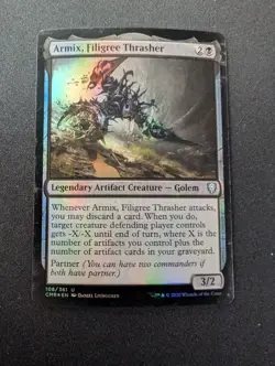 ARMIX, FILIGREE THRASHER FOIL #108 MTG Commander Legends - Image 1