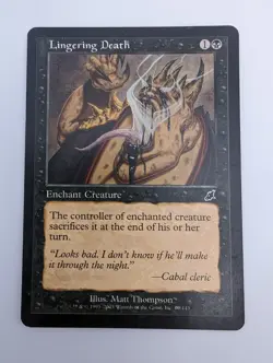 Magic the Gathering LINGERING DEATH Scourge MTG - Image 3