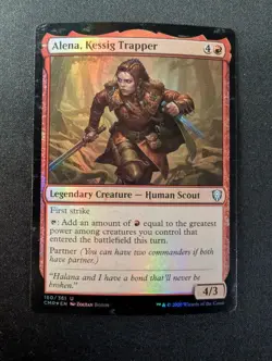 ALENA, KESSIG TRAPPER FOIL #160 MTG Commander Legends - Image 1