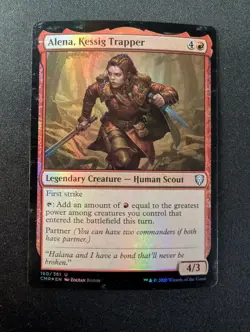 ALENA, KESSIG TRAPPER FOIL #160 MTG Commander Legends - Image 3