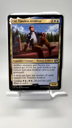 Cid, Timeless Artificer (0412) Final Fantasy Regular, NM, Fast Shipping! - Image 1